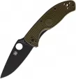 Spyderco Tenacious LWT Black Bld OD - SC122PODBK
