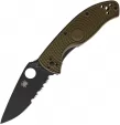 Spyderco Tenacious LWT Black Bld OD - SC122PSODBK