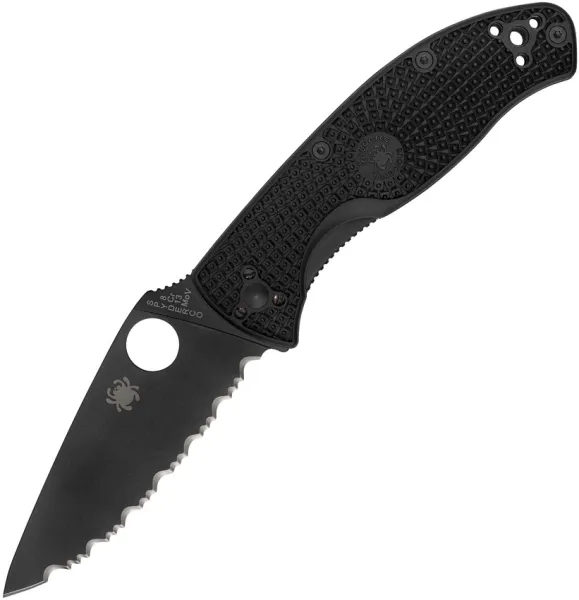 Spyderco Tenacious Linerlock Black knives SC122SBBK