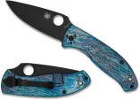 Spyderco Tenacious R.I.L. Ti Blue knives SC122TIBLBKD2P