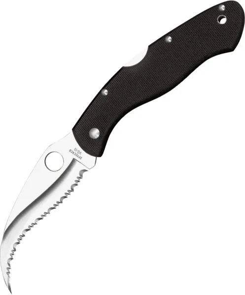 Spyderco Civilian serrated knife (SC12GS)