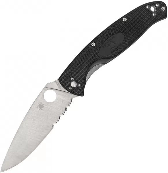Spyderco Resilience Linerlock Black knives SC142PSBK