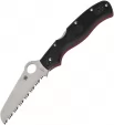 Spyderco Rescue 3 Lockback Blk/Red - SC14FSBKRD3