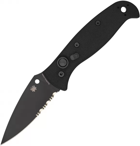 Spyderco Auto Autonomy 2 Button Lock knives SC165GPSBBK2