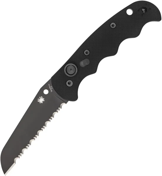 Spyderco Auto Autonomy Button Lock knives SC165GSBBK