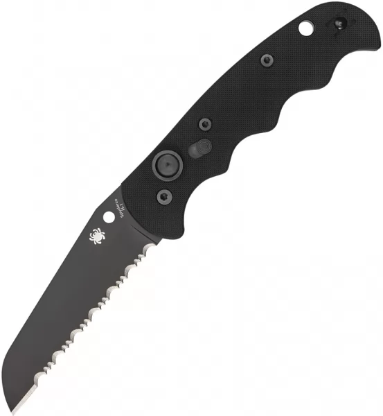 Spyderco Auto Autonomy Button Lock knives SC165GSBBK2