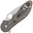 Spyderco Domino Red Weave knives SC172CFRDTIP