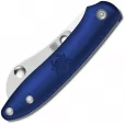 Spyderco Roadie Blue Plain knives SC189PBL
