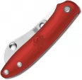 Spyderco Roadie Red Plain knives SC189PRD
