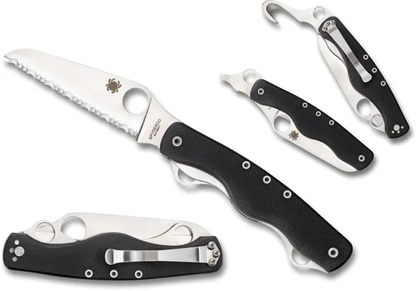 Spyderco ClipiTool Rescue knives SC209GS