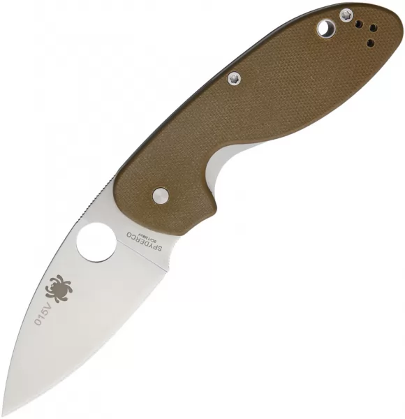 Spyderco Efficient Linerlock Brown knives SC216GPBN