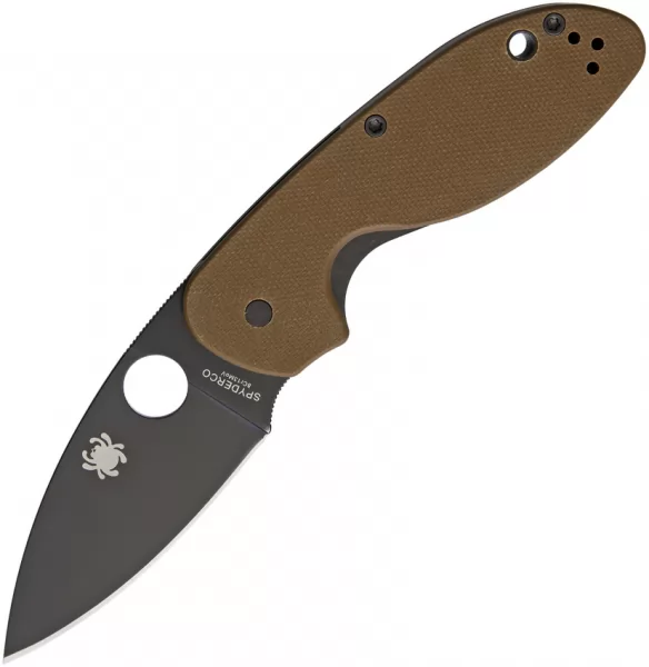 Spyderco Efficient Linerlock Brown knives SC216GPBNBK
