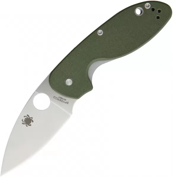 Spyderco Efficient Linerlock Green knives SC216GPGR