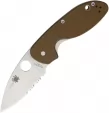 Spyderco Efficient Linerlock Brown - SC216GPSBN