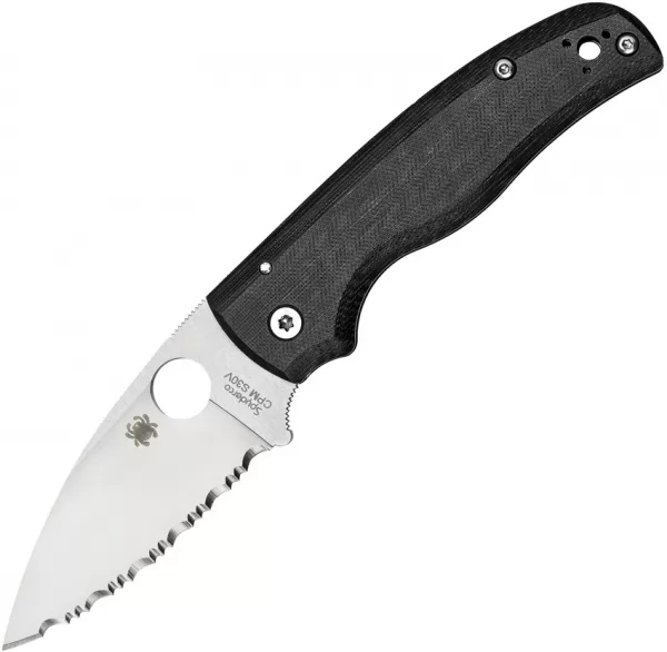 Spyderco Shaman Compression Lock Serr knives SC229GS