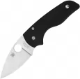 Spyderco Lil Native Plain Black G10 - SC230GP