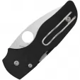 Spyderco Lil Native Plain Black G10 knives SC230GP