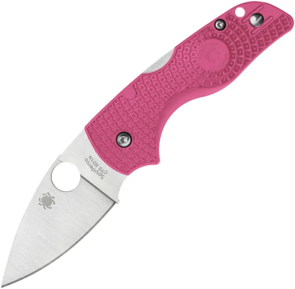 Spyderco Lil Native Lockback Pink knives SC230PPN