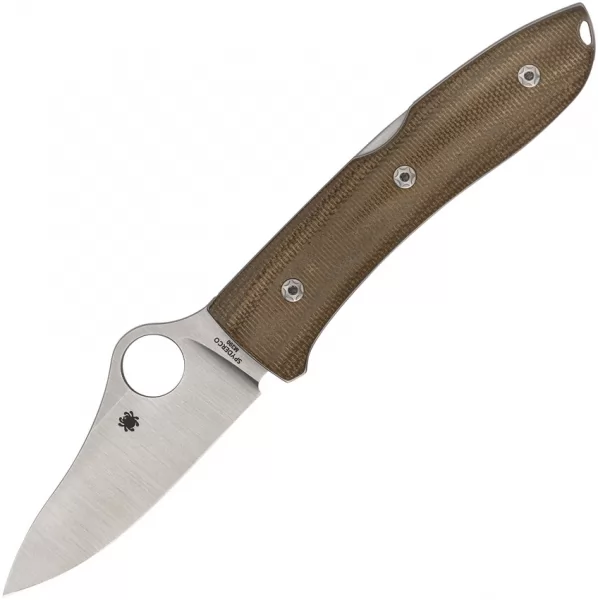 Spyderco SpyOpera Lockback Brown knives SC255CMP