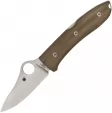 Spyderco SpyOpera Lockback Brown - SC255CMP