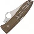 Spyderco SpyOpera Lockback Brown knives SC255CMP
