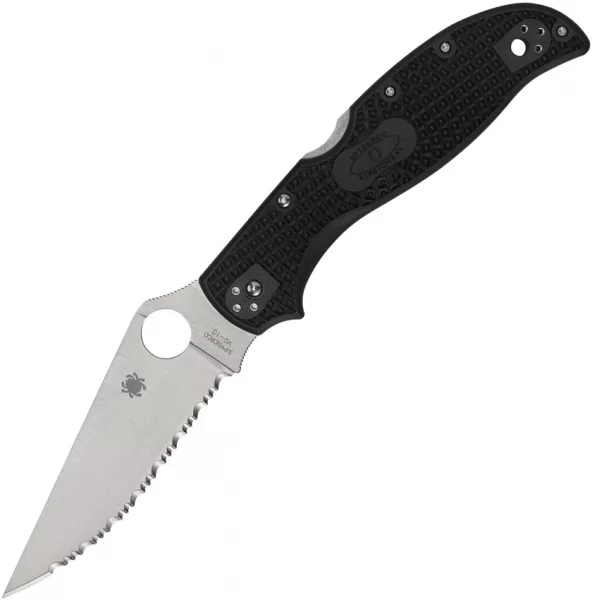 Spyderco Stretch 2 XL Lockback Serr knives SC258SBK