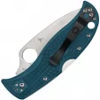 Spyderco LeafJumper Lockback Blue knives SC262PBLK390