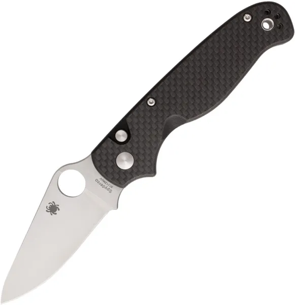 Spyderco ButtonUP Button Lock CF knives SC275CFP