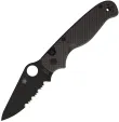 Spyderco ButtonUp Button Lock CF/Blk - SC275CFPSBK