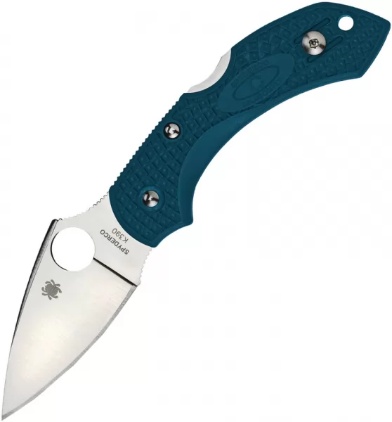 Spyderco Dragonfly 2 Lockback Blue knives SC28FP2K390
