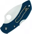 Spyderco Dragonfly 2 Lockback Blue knives SC28FP2WK390