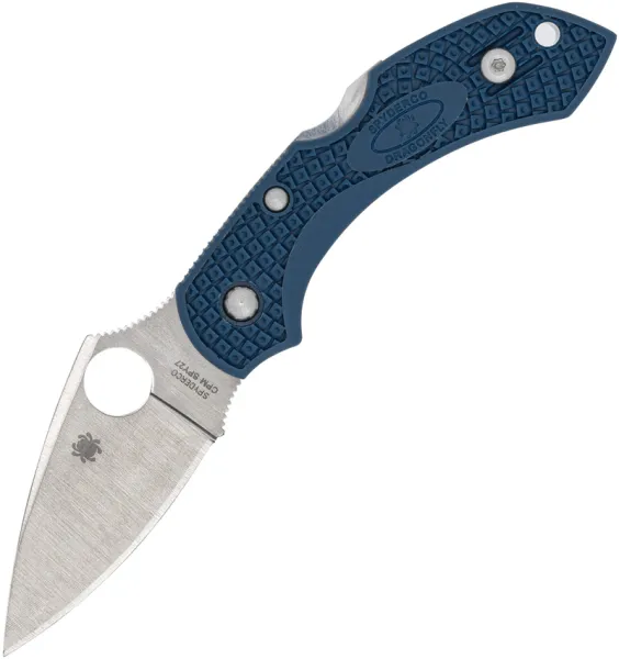 Spyderco Dragonfly 2 Lockback Cobalt knives SC28PCBL2