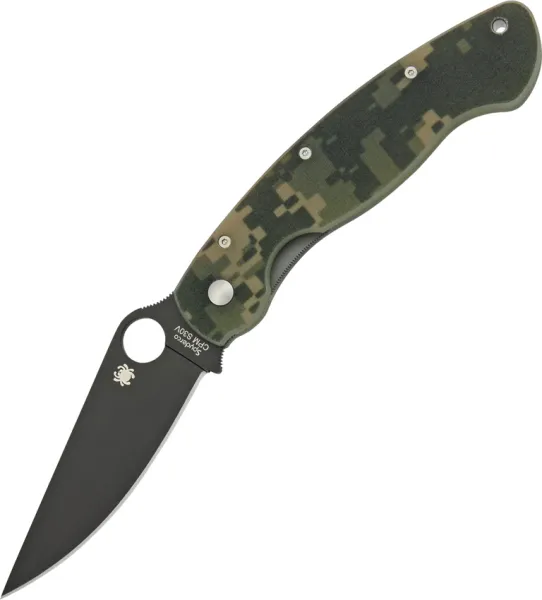 The Spyderco Military knife SC36GPCMOBK 
