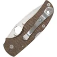 Spyderco Native 5 Lockback Micarta knives SC41MPCW5
