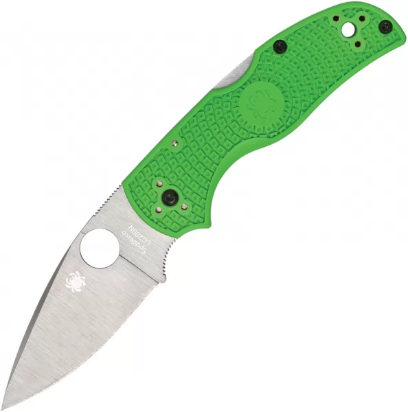 Spyderco Native 5 Salt Lockback Green knives SC41PGR5