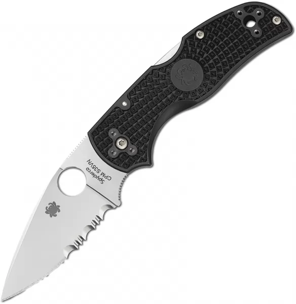 Spyderco Native 5 Lockback Serrated knives SC41PSBK5