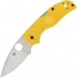 Spyderco Native 5 Salt Lockback Yellow - SC41PYL5