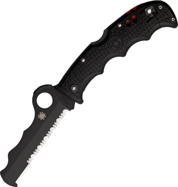 The Spyderco Assist Black SC79PSBBK 369 Blade