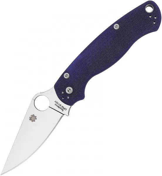 Spyderco Para Military 2 Comp Lock Blue knives SC81GPDBL2
