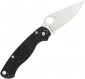 Spyderco Para Military 2 Black G10 Left - SC81GPLE2