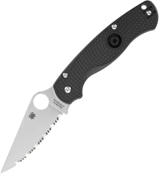 Spyderco Para Military 2 Black Lightwei knives SC81SBK2 Spyderco Para Military 2 Black Lightwei knives SC81SBK2