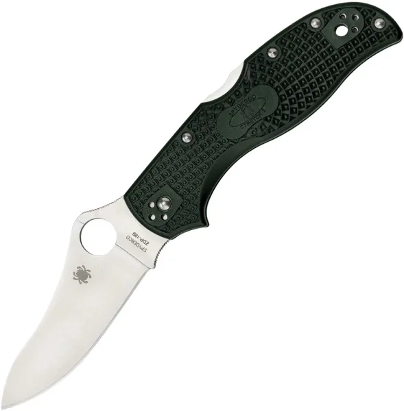 Spyderco Stretch 2 Lockback Racing Grn knives SC90PGRE2