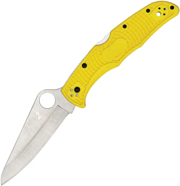 Spyderco Pacific Salt 2 Lockback Yellow knives SC91PYL2