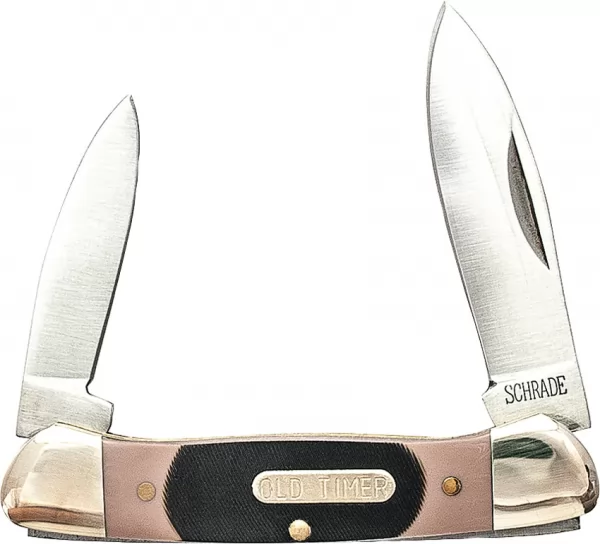 Schrade Old Timer Canoe Sawcut Small knives SCH1011OT