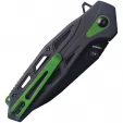 Schrade Linerlock Black-Green knives SCH1100048