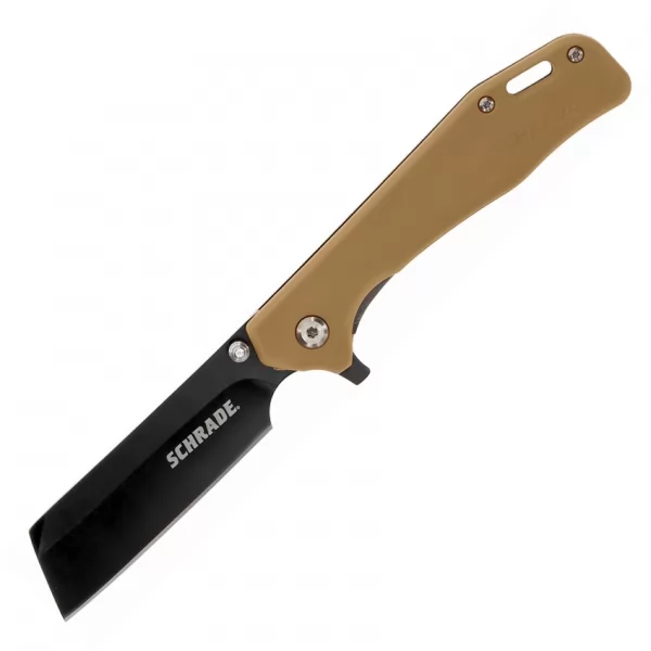Schrade Ultra Glide Linerlock Brown knives SCH1124290