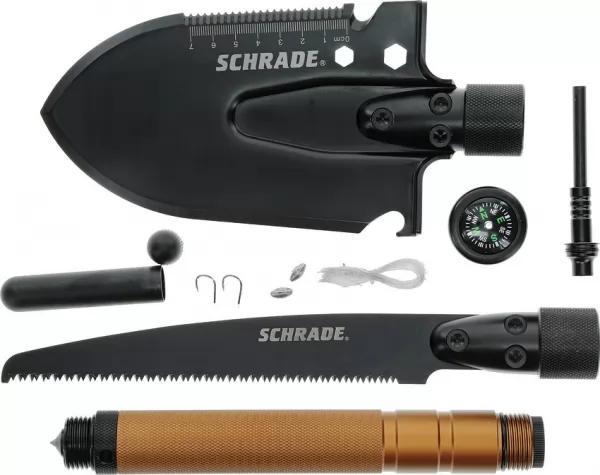 Schrade Frontier Shovel Saw Combo knives SCH1124292