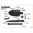 Schrade Frontier Shovel Saw Combo knives SCH1124292