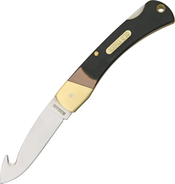 Schrade Old Timer Guthook Lockback knives SCH157OT