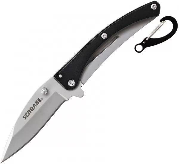 Schrade Pocket Protector Framelock Blk knives SCH222BKCP